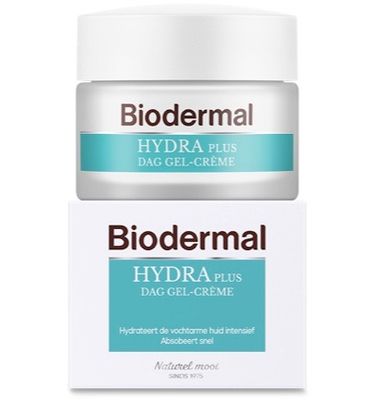 Biodermal Gelcreme dag hydraplus vochtarme huid (50ml) 50ml