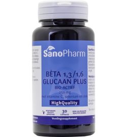 Sanopharm Sanopharm Betaglucaan plus 250 mg (30st)