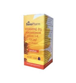 Sanopharm Sanopharm Vitamine D3 fortissimum Emulsan (10ml)