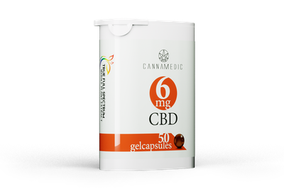 Cannamedic CBD Capsules 6 mg (50CA) 50CA