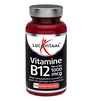 Lucovitaal Vitamine B12 1000mcg (180kt) 180kt