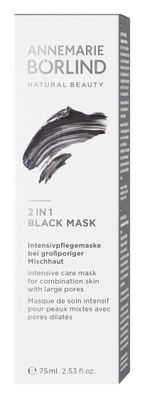 ANNEMARIE BÖRLIND Masker skin & pore black 2-in-1 (75ml) 75ml