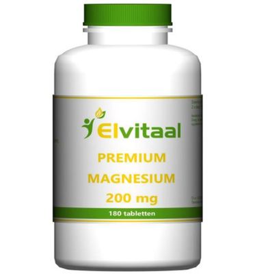 Elvitaal/Elvitum Magnesium 200mg premium (180tb) 180tb