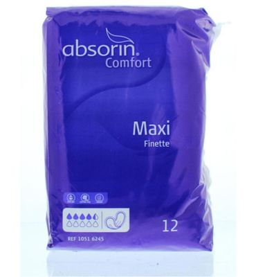 Absorin Comfort finette maxi (12st) 12st