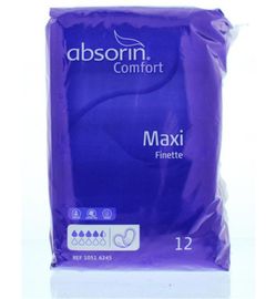 Absorin Absorin Comfort finette maxi (12st)
