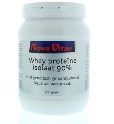 Nova Vitae Whey proteine isolaat 90% (500g) 500g