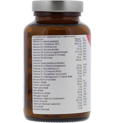 TS Choice Daily multi vitaminen mineralen complex (120tb) 120tb