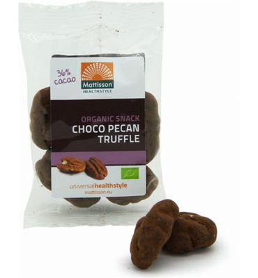 Mattisson Healthstyle Pecan snack truffel 35 gram (10x35g) 10x35g