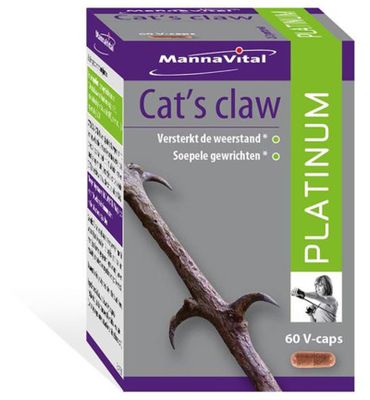 Mannavital Cats claw platinum (60ca) 60ca