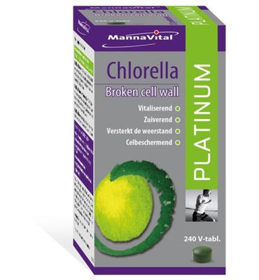 Mannavital Chlorella platinum (240tb) 240tb
