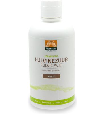Mattisson Healthstyle Fermented fulvine zuur - fulvic acid (1000ml) 1000ml