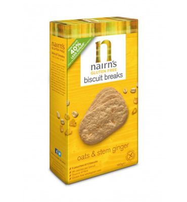 Nairns Biscuit breaks ginger (160g) 160g
