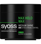 Syoss Maxx hold cream wax (150ml) 150ml thumb