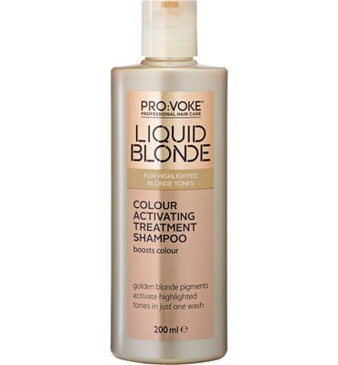 Provoke Shampoo liquid blonde colour activating treatment (200ml) 200ml