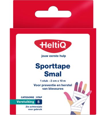 HeltiQ Sporttape smal 2cm x 10m (1st) 1st