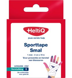Heltiq HeltiQ Sporttape smal 2cm x 10m (1st)