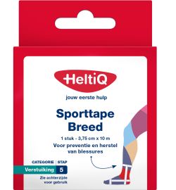 Heltiq HeltiQ Sporttape breed 3.75 x 10m (1st)