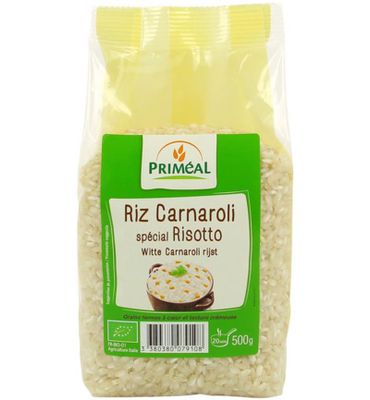 Priméal Witte carnaroli rijst bio (500g) 500g