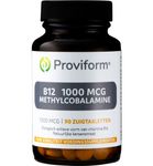 Proviform Vitamine B12 1000 mcg methylcobalamine (90zt) 90zt thumb