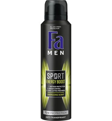 Fa Men deodorant spray double power boost mini (50ml) 50ml