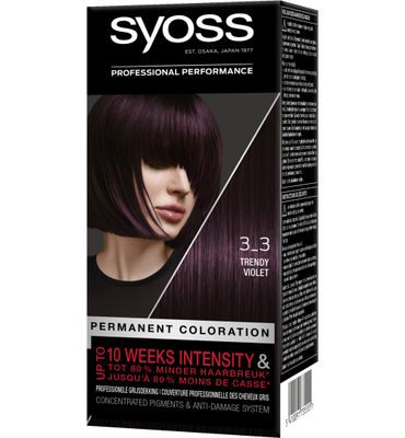 Syoss Color baseline 3-3 trendy viol (1set) 1set