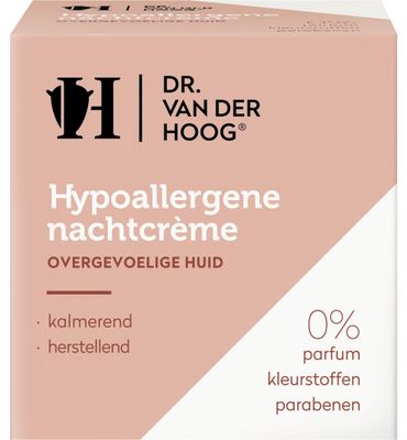 Dr. Van Der Hoog Nachtcreme hypo allergeen (50ml) 50ml