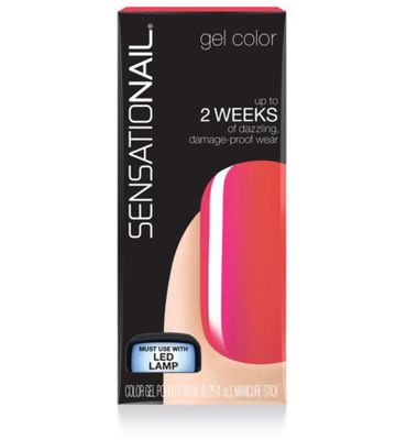 Sensationail Color gel tropical punch (7.39ml) 7.39ml