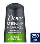 Dove Men+ fresh clean 2 in 1 (250ml (250ml) 250ml thumb