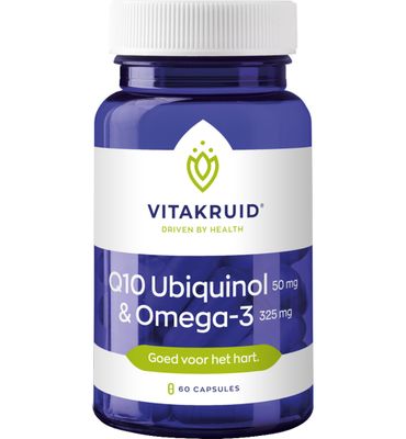 Vitakruid Q10 ubiquinol 50 mg & omega-3 325 mg (60ca) 60ca