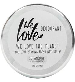 We Love We Love The planet 100% natural deodorant so sensitive (48g)