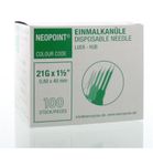 Neopoint Injectienaald steriel 0.8 x 40 (100st) 100st thumb