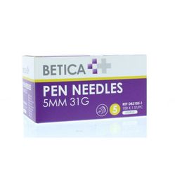 Betica Betica Pen needle 5 mm x 31G (100st)