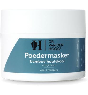 Dr. Van Der Hoog Poedermasker houtskool (70g) 70g
