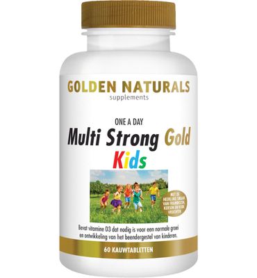 Golden Naturals Multi strong gold kids (60kt) 60kt