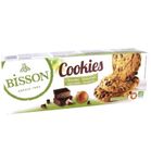 Bisson Cookies chocolade hazelnoot bio (200g) 200g thumb