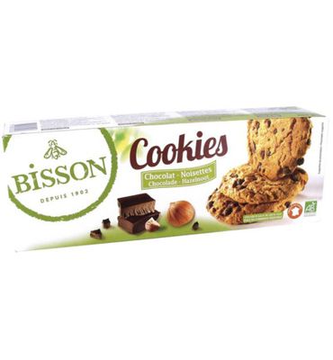 Bisson Cookies chocolade hazelnoot bio (200g) 200g