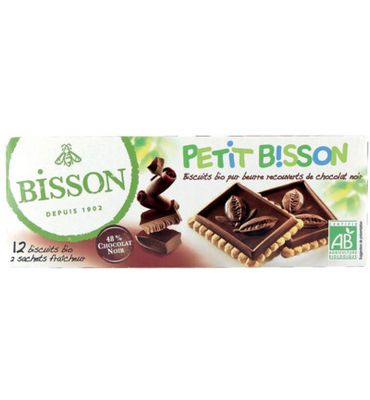 Bisson Petit Bisson theebiscuit pure chocolade bio (150g) 150g