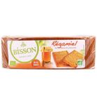 Bisson Regamiel honing-kruidkoek voorgesneden bio (300g) 300g thumb