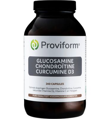 Proviform Glucosamine chondroitine curcuma D3 (240ca) 240ca