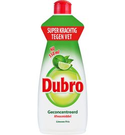 Dubro Dubro Afwas limoen fris (550ml)