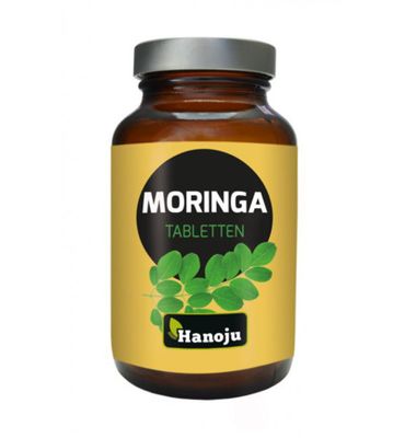 Hanoju Moringa oleifera heelblad 500mg (600tb) 600tb