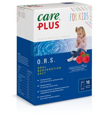 Care Plus ORS kind framboos (10st) 10st