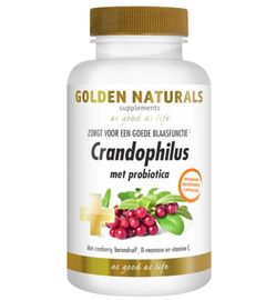 Golden Naturals Golden Naturals Blaas + probiotica (60vc)