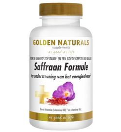 Golden Naturals Golden Naturals Saffraan formule (60ca)