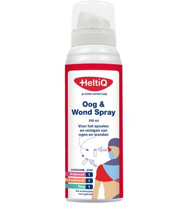 HeltiQ Wond & oog spray (100ml) 100ml