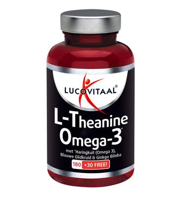Lucovitaal L-theanine omega 3 (210ca) 210ca