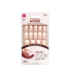 Kiss Kiss Nude nails graceful (1set)