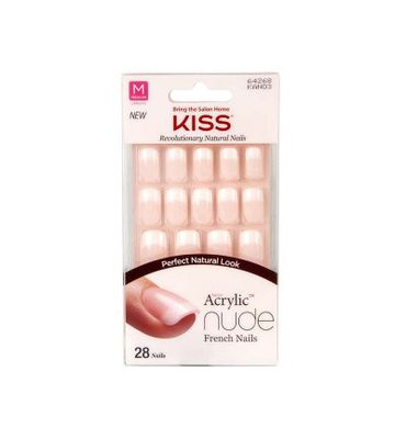 Kiss Nude nails cashmere (1set) 1set