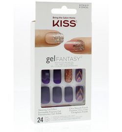 Kiss Kiss Gel fantasy nails to the max (1set)