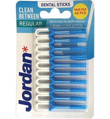 Jordan Dental Sticks Clean Between Regular (40st) 40st